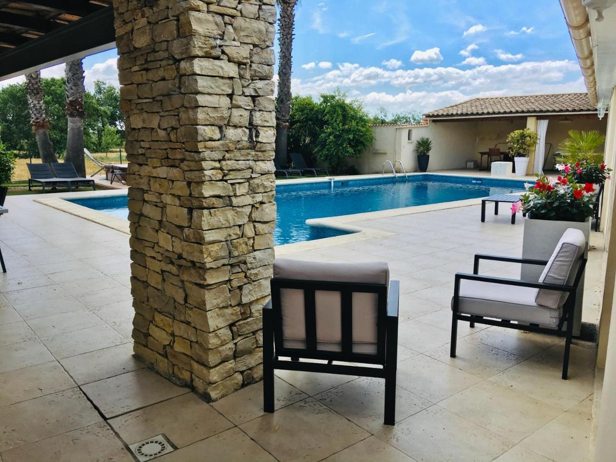 La Villa Mediterranee Wellness Spa Piscine Saint-Drezery 外观 照片